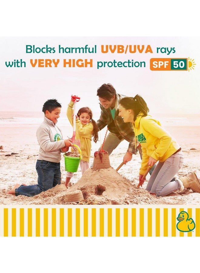 Rubber Ducky Spf 50 Mineral Sunscreen Lotion Face And Body Sunscreen Moisturizing Lotion Broad Spectrum Travel Size 3.4 Oz - Image 5