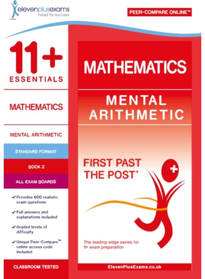 11+ Essentials Mathematics: Mental Arithmetic Book 2 