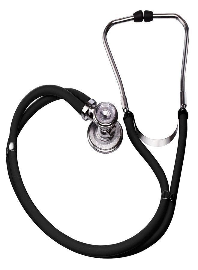 NOVAMEDIC NM-9284-BK Dual Head Sprague Rappaport Stethoscope, 30-Inch Black Medical Stethoscope for Nurses, Doctors, EMTs, Nursing Homes, Cardiology, Cardiac Diagnostic & First Aid Supplies - Image 1