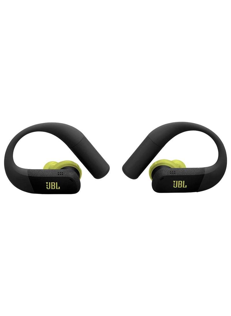 JBL Endurance Peak 4 True Wireless Sports Headphones with Bluetooth and Noise Cancelling, 48 Hours Battery Life, TwistLock Secure Fit, IP68 Water/Dust Protection, JBL Pure Bass Sound Black/Lime - Image 5