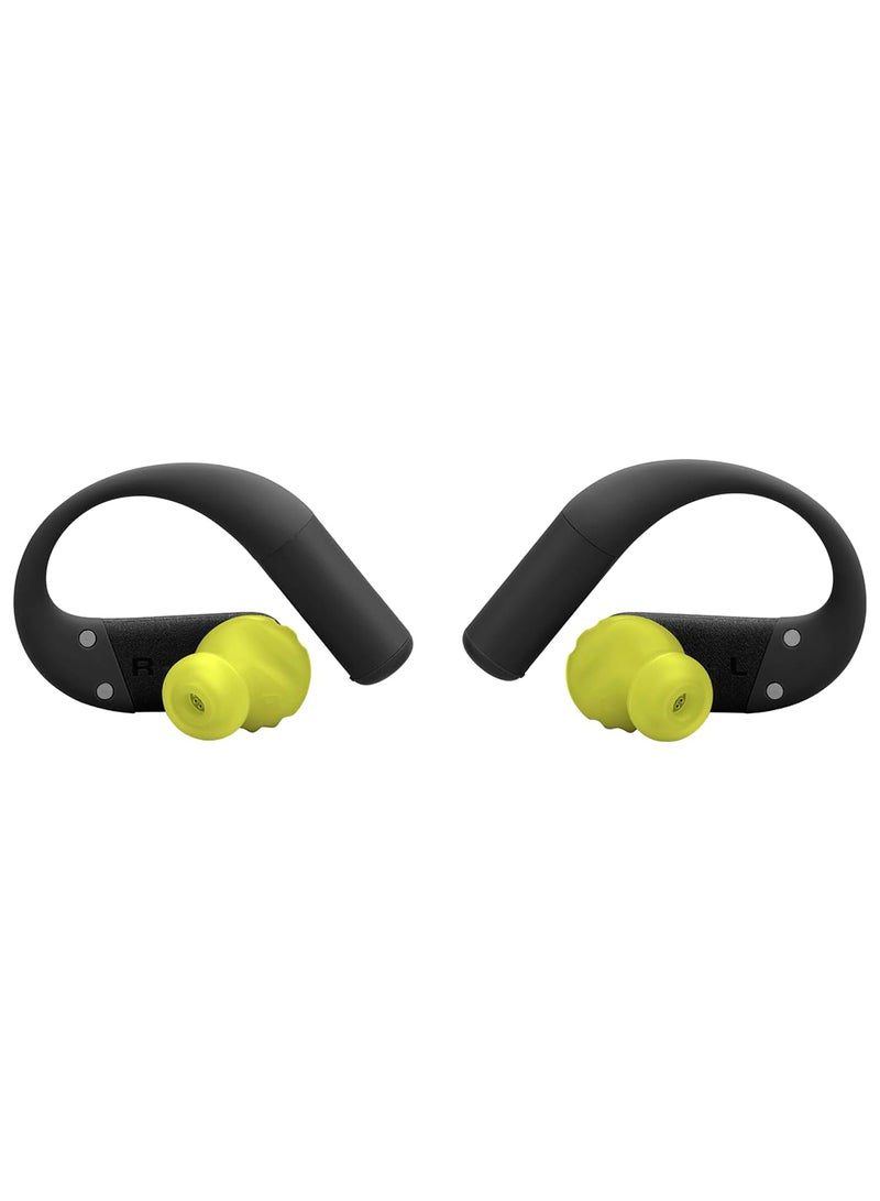 JBL Endurance Peak 4 True Wireless Sports Headphones with Bluetooth and Noise Cancelling, 48 Hours Battery Life, TwistLock Secure Fit, IP68 Water/Dust Protection, JBL Pure Bass Sound Black/Lime - Image 3