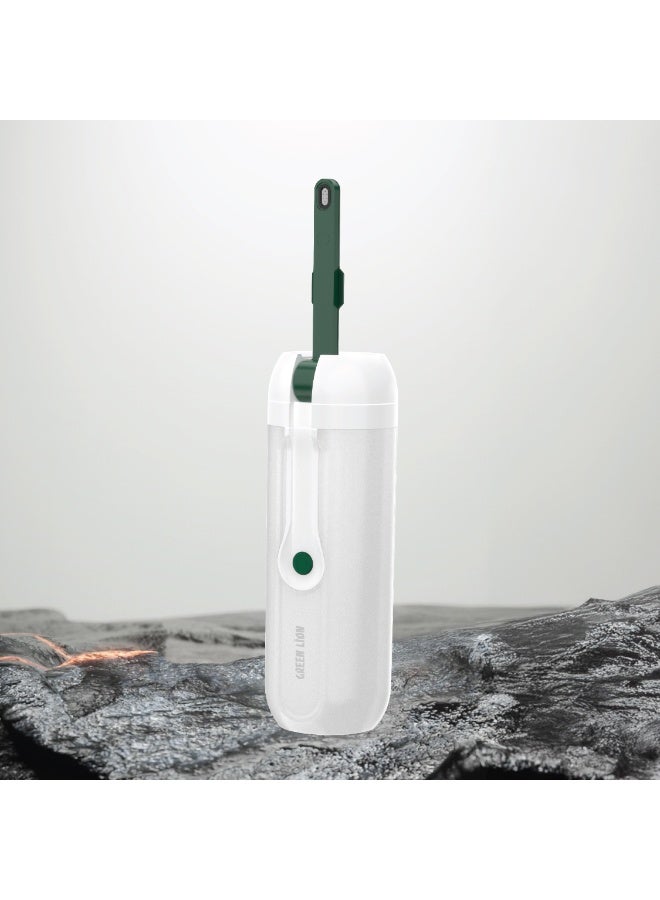 جرين ليون بيديه جو محمول مع خزان مياه مدمج سعة 350 مل / وضعان للرش (ضغط عالي ومنخفض) / شاشة عرض بطارية LED / تصميم سريع التعبئة / مقاوم للماء IPX6 / شحن من النوع C - أبيض - Image 3