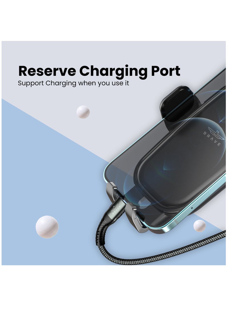 بريف حامل هاتف للسيارة يُثبت في حامل الأكواب مع عنق طويل قابل للتعديل – حامل هاتف عالمي للسيارات الرياضية متعددة الاستخدام والشاحنات والفانات وعربات الجولف – دوران ٣٦٠ درجة، مقاوم للانزلاق، متوافق مع الجرابات السميكة – متوافق مع آيفون ١٦ برو ماكس / ١٥ / ١٤ / ١٣، سامسونج جالاكسي اس ٢٥ / ٢٤ / ٢٣ / ٢٢ ألترا، جوجل بكسل وهواتف ذكية من ٤ إلى ٧ بوصة - Image 5