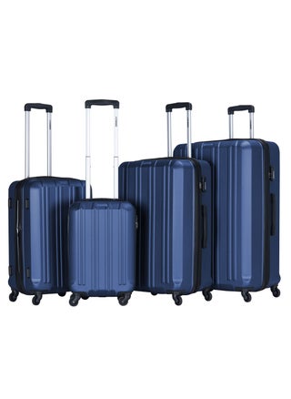 4 Pack Of Hardside Spinner Number Locked Luggage Trolley - pzsku/Z23DEB1434F8F9AAA6D98Z/45/_/1665815004/fbe80b7a-f558-43b4-992a-2998ff838ca1