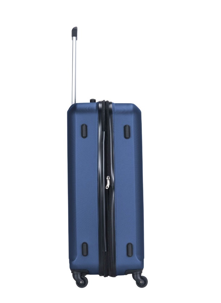 4 Pack Of Hardside Spinner Number Locked Luggage Trolley