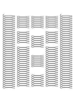 ANCIRS 12 Pack Hair Finishing Fixer Comb U Shape Hair Accessories For Women & Girls Hairstyle  - Image 1