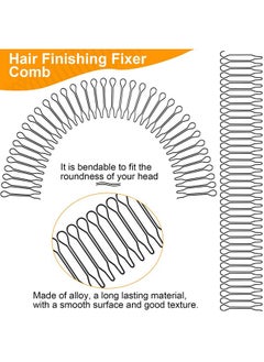 ANCIRS 12 Pack Hair Finishing Fixer Comb U Shape Hair Accessories For Women & Girls Hairstyle  - Image 5