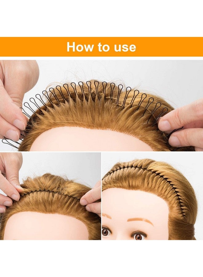 ANCIRS 12 Pack Hair Finishing Fixer Comb U Shape Hair Accessories For Women & Girls Hairstyle - Image 3