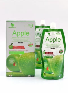 SAADA BEAUTY Ammonia-Free Hair Dye Cream - Cream 500 ml + Fixative 500 ml from Apple Natural Black  - Image 1
