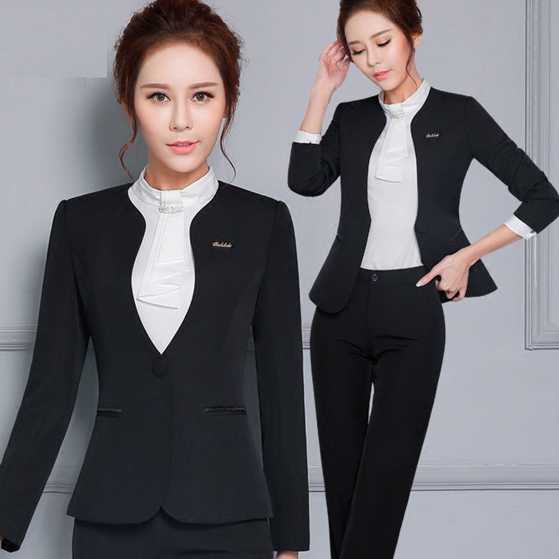 Autumn Professional Women'S Suit Women'S Suit Dress Ol Suit Suit Women'S Dress Studio Beauty El Interview Work Clothes - Image 3