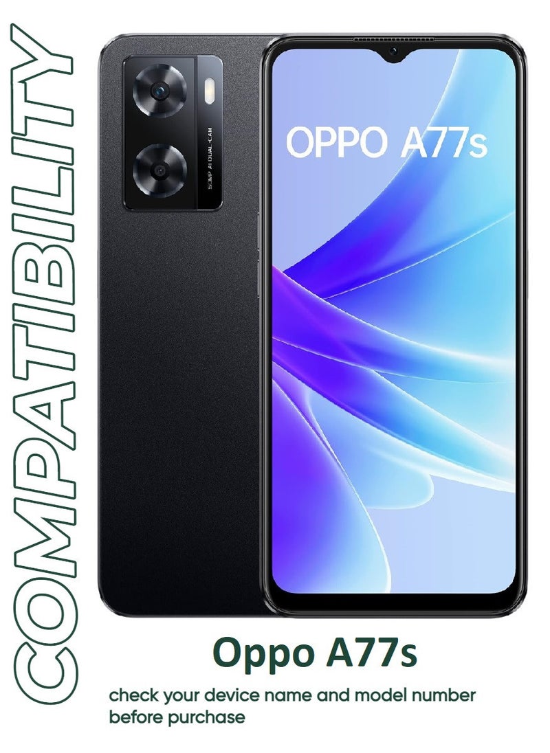 ACLIX 3 Pieces Antistatic ESD Dustproof Premium Quality High Definition Tempered Glass Screen Protector Designed For Oppo A77s - Image 3