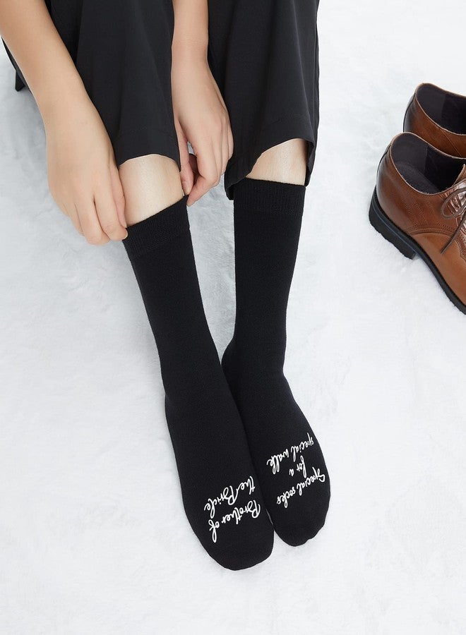 يودوبي جوارب زفاف شخصية من Udobuy - هدية تذكارية للعروس - جوارب مميزة للمشي - Image 4