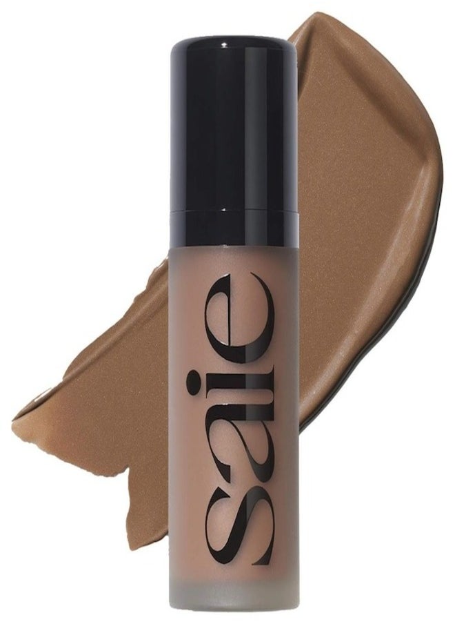 Saie Dew Bronze Liquid Bronzing Cream , Salt - fair to light with cool undertones 12ml - Soft-Focus Flawless Glow  - Image 1