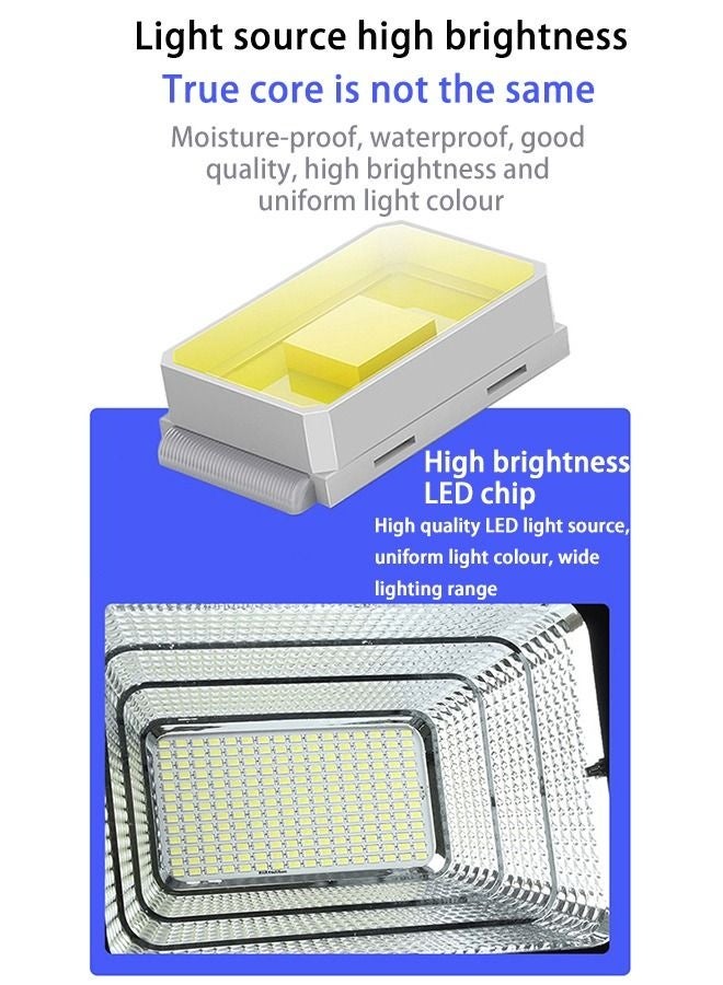 Arabest 200W Outdoor Solar Light with Remote Control,Ip67 Waterproof Energy Saving Lamp for Garden/fence/garage/plaza - Image 4