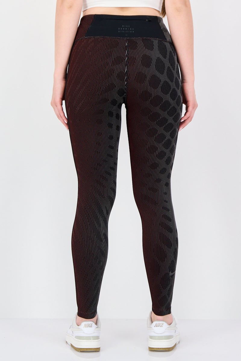 Nike Women Sportswear Fit Textured Training Leggings, Multicolor - Image 3
