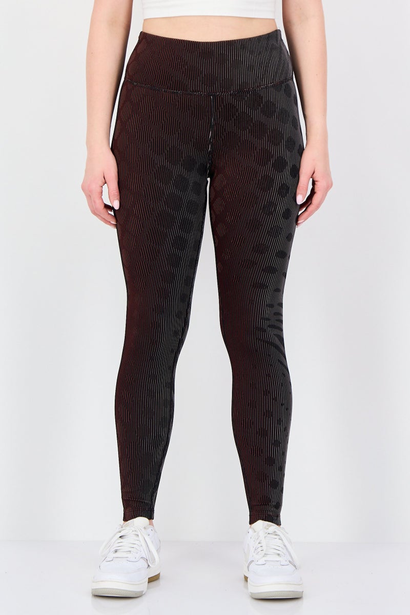 Nike Women Sportswear Fit Textured Training Leggings, Multicolor - Image 1