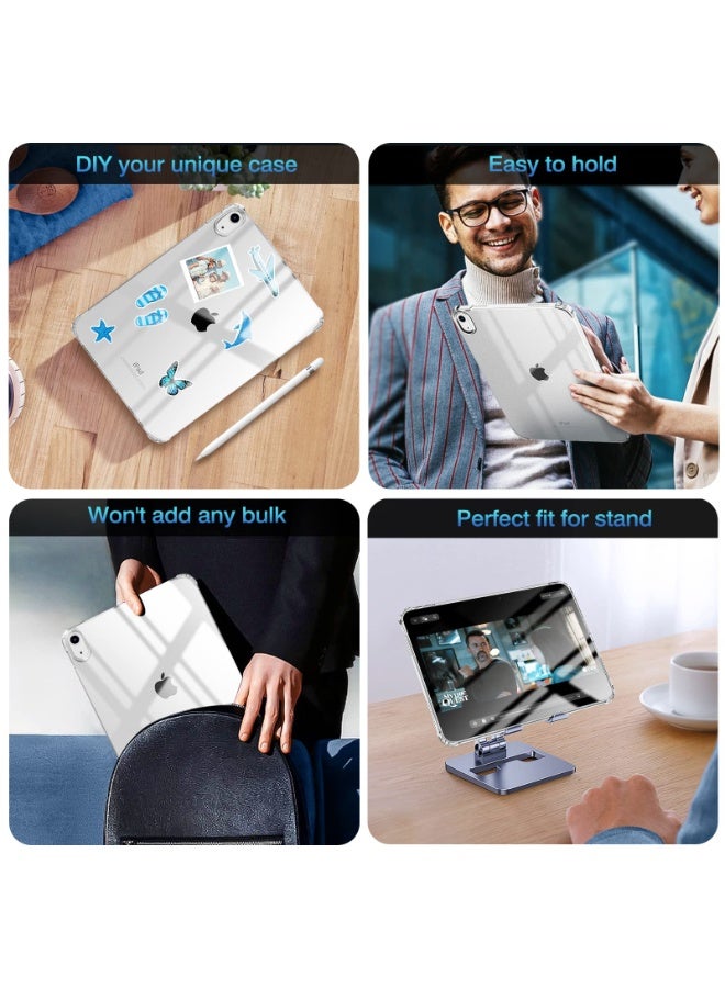 general Clear Case for iPad (A16) 11th Generation 11 Inch 2025, iPad 10th Generation Case 10.9 Inch 2022, Slim  Lightweight Soft TPU Transparent Back Protective Cover - Image 5