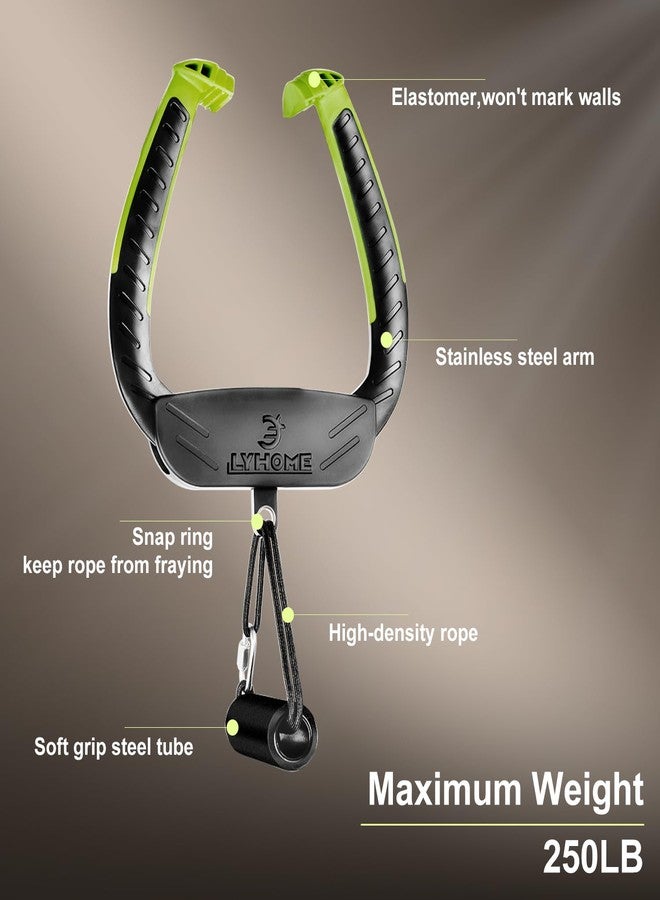 LYHome Portable Travel Doorway Pull Up Bar, No Screws, 250lb Home Gym - Image 4