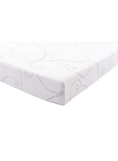 Almutlaq Furniture Senzi - Memory Foam And High Desnity Foam Mattress Providing A Comfortable And Supportive Sleep Experience, The Memory Foam Gently Contours The Body While High Desnity Foam Offers Durability - Single Size 200x100x20 CM - Colour White  - Image 2