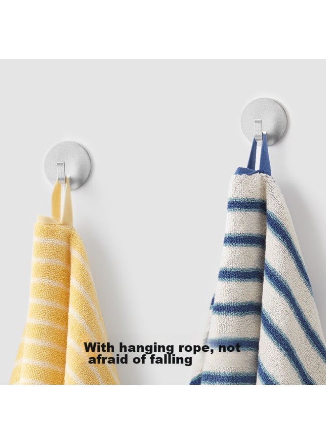 Bananain 301h Towel For Men And Women, 100% Pure Cotton, 3a Antibacterial, Home Use, Bathing, Face Washing, Absorbent, Thickened Face Cloth - Purple - Image 5