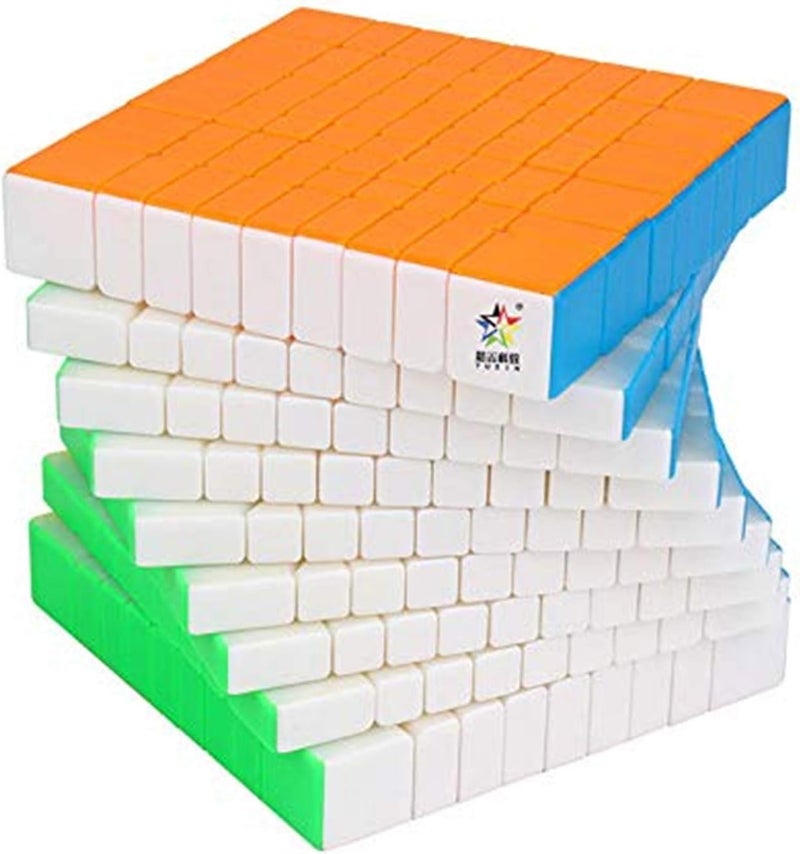 CuberSpeed YuXin Little Magic 9x9 stickerless Speed Cube with 9cm Larger Side Magic Cube - Image 1
