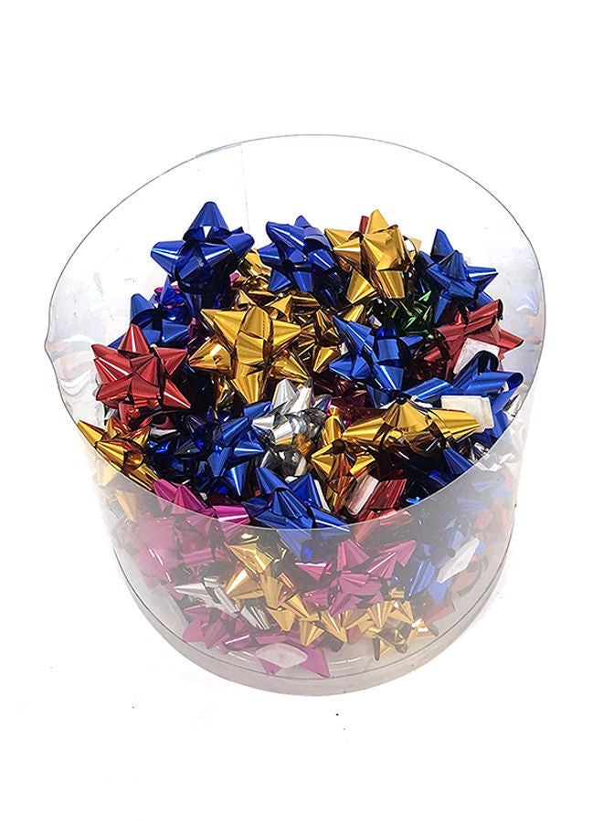 NIBEMINENT 100-Piece Mini Bows Multicolour - Image 2