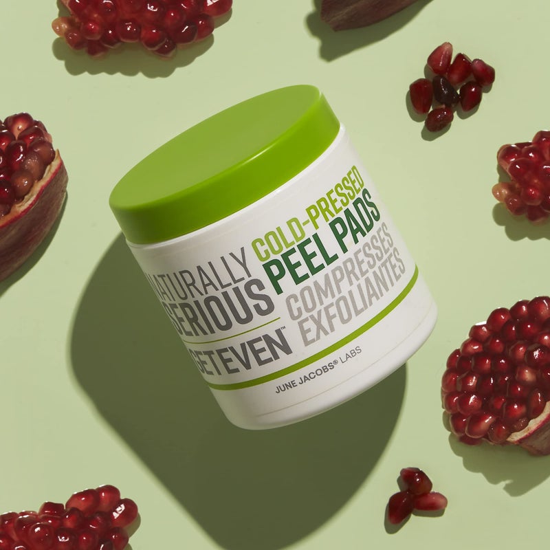 Naturally Serious | Get Even Cold-Pressed Peel Pads, Exfoliating Pads For Uneven Texture, Peel Pads For Sensitive Skin, Vegan Skincare, Cruelty-Free Skincare - Image 3