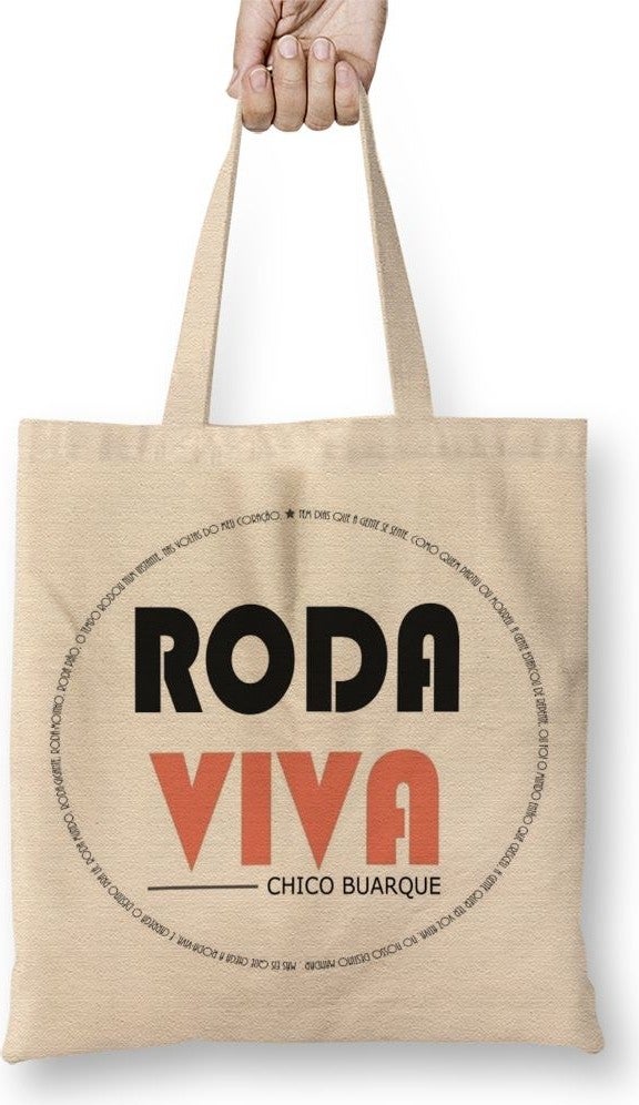 Baskı Dükkanı Print Shop Roda Viva Tote Bag Long Handle