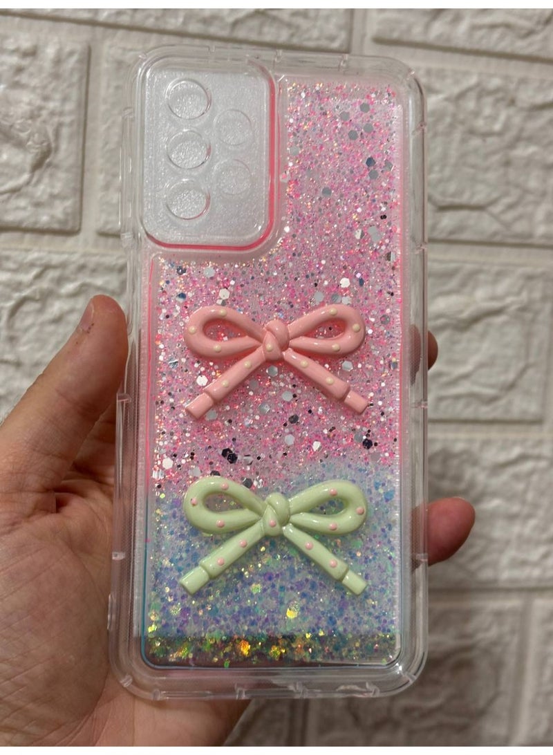 Back cover with a bow, compatible with the phone Samsung A13 / A04S - Image 1