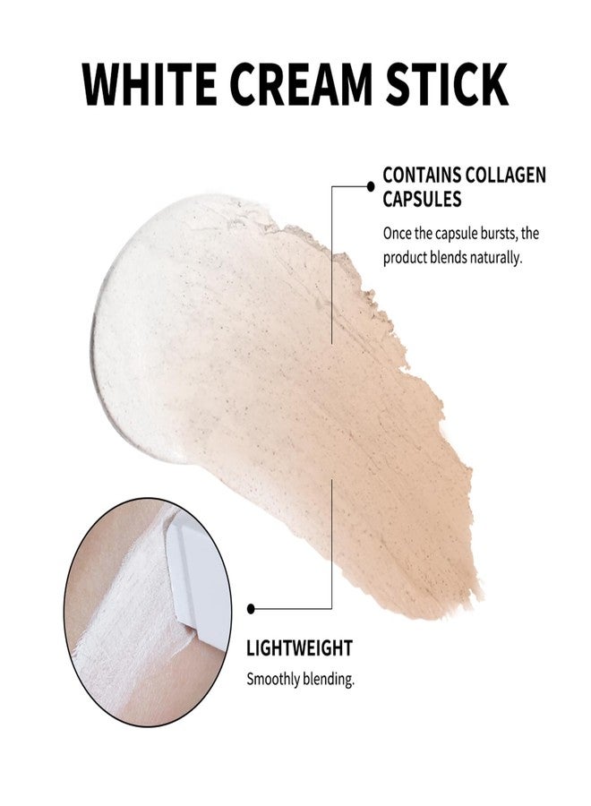 Fovcos Double-head Blanc Cover Cream Stick, Color Changing Foundation Stick - Image 3