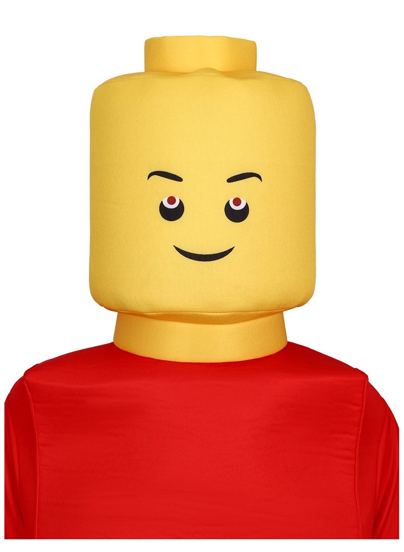 عام زي شخصية مكعّبة للأطفال، مثالي لحفلات التنكر مع مكياج غريب، ومناسب للعروض المسرحية والمناسبات الخاصة. - Image 2