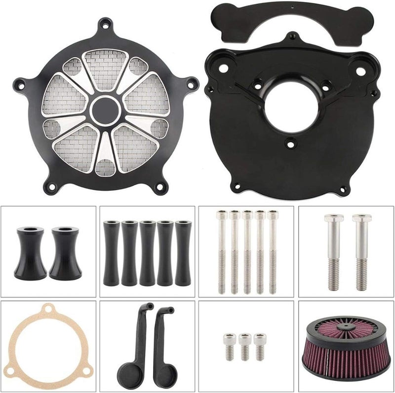 Wivplex Motorcycle Air Filter Intake Kit for Harley - Image 3