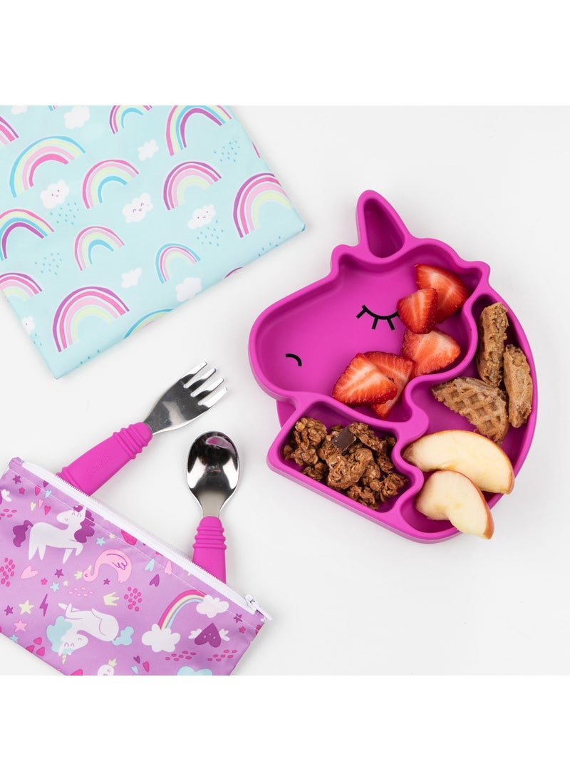 BUMKiNs - Silicone Vacuum Plate - Unicorn - Image 1