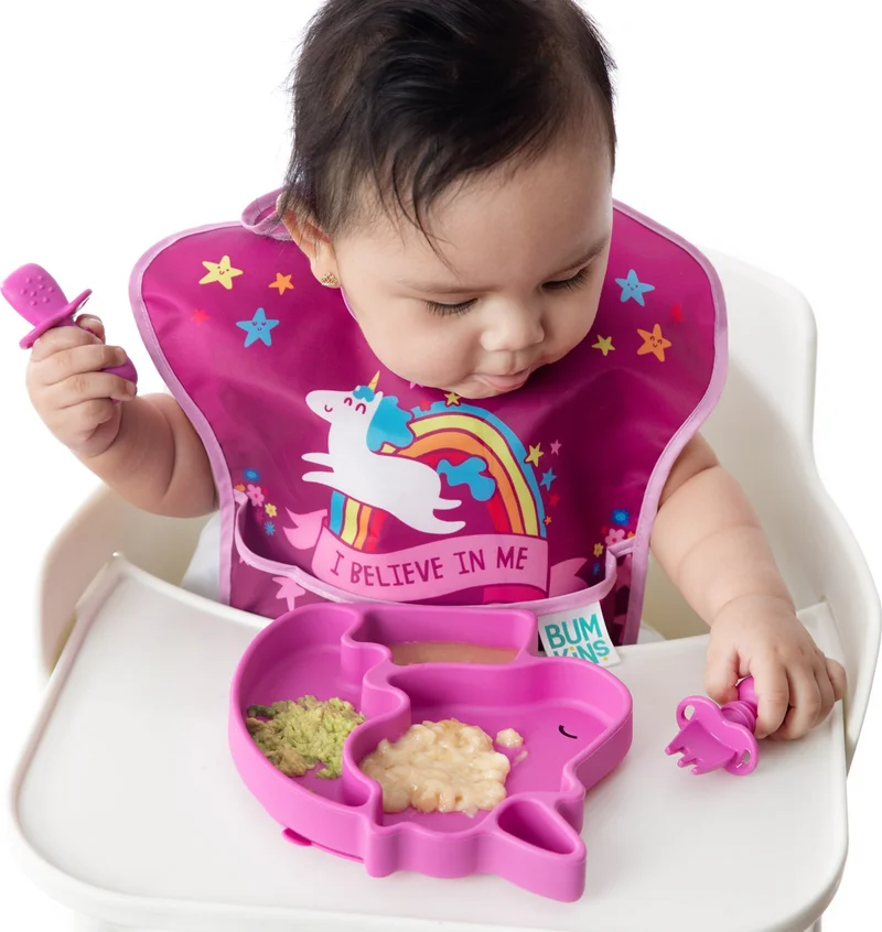 BUMKiNs Silicone Vacuum Plate - Unicorn