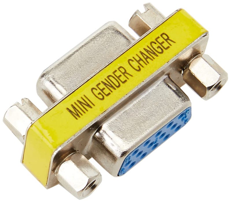 StarTech.com Slimline VGA HD15 Gender Changer - F/F - HD15 gender changer - VGA coupler - VGA gender changer (GC15HSF) - Image 3