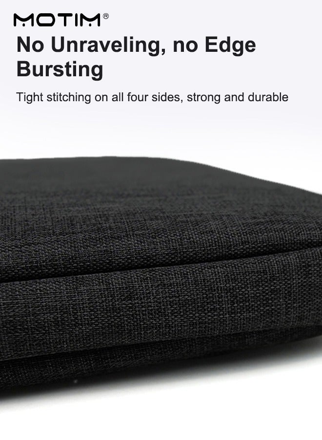 Motim Laptop Sleeve 13.3-14'', Shockproof Waterproof Laptop Bag Case, Portable Laptop Sleeve 13 Inch Laptop Protective Case Compatible with MacBook Air/Pro, 14-Inch MacBook Pro M4 / M3 / M2 / M1 2021-2024, 13-13.6 Inch Notebook - Image 2