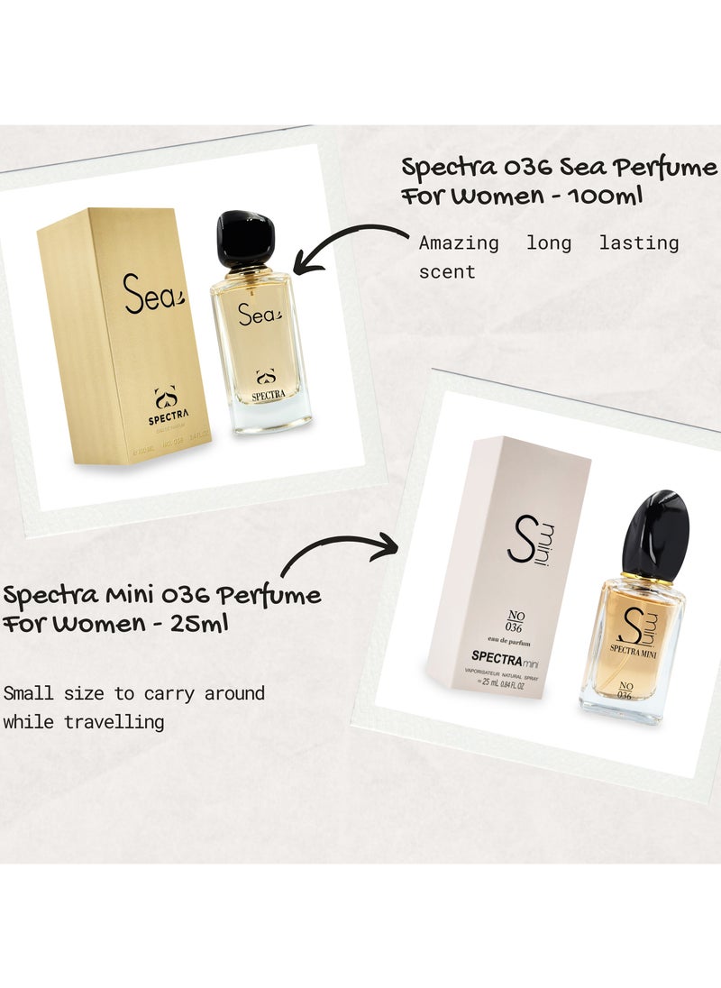MINI SPECTRA Mini 036 EDP Perfume For Women - 25ml  - Image 4
