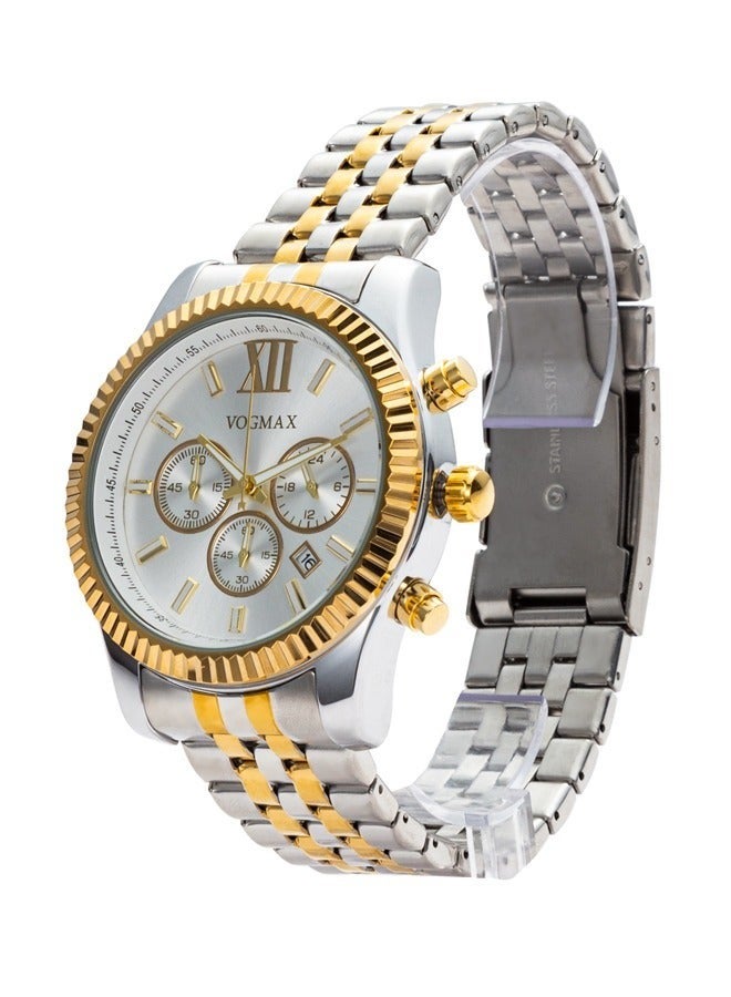 VOGMAX Watch for Men Water Resistant Men's Fashion Wrist Watch Waterproof Analog Quartz Stainless Steel Watches - Image 2