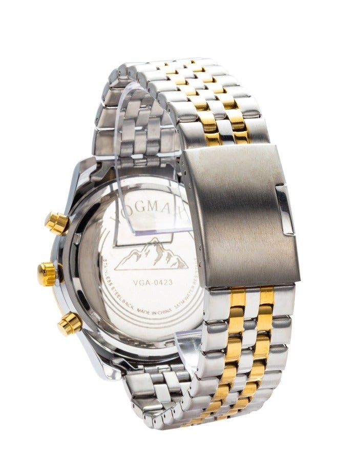 VOGMAX Watch for Men Water Resistant Men's Fashion Wrist Watch Waterproof Analog Quartz Stainless Steel Watches - Image 3