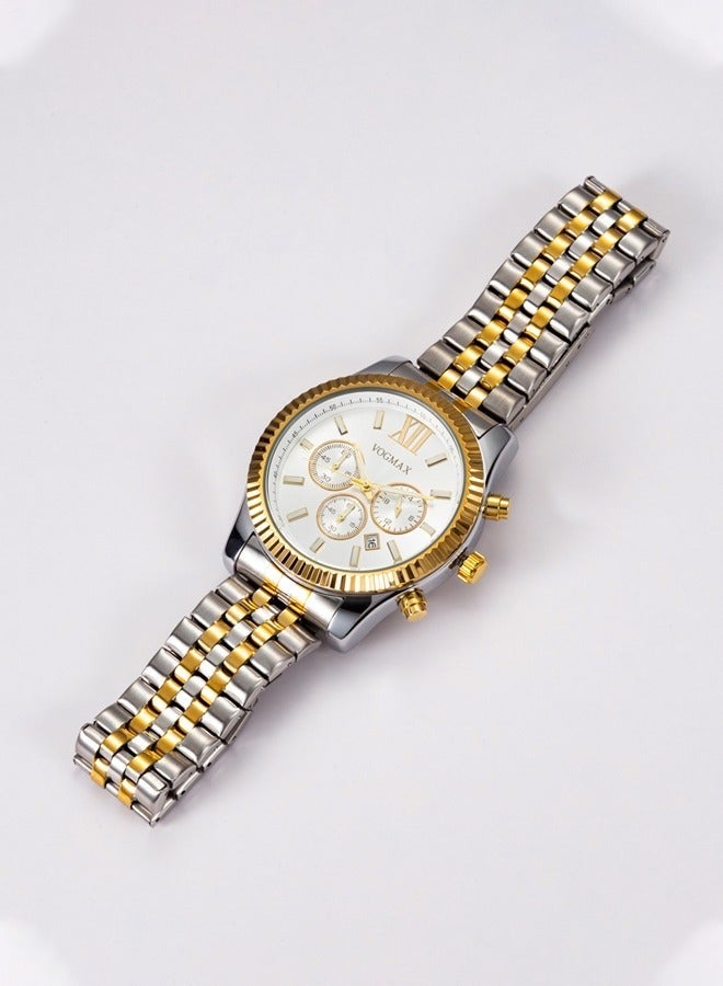 VOGMAX Watch for Men Water Resistant Men's Fashion Wrist Watch Waterproof Analog Quartz Stainless Steel Watches - Image 5