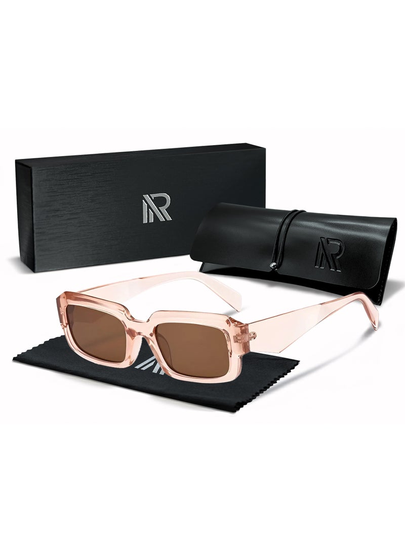 ريتي نظارة شمسية نسائية بتصميم عصري وعدسات مستقطبة مع حماية من الأشعة فوق البنفسجية | نظارات موضة أنيقة للقيادة والسفر والرحلات والشاطئ والأنشطة الخارجية | خفيفة الوزن ومريحة - Image 1