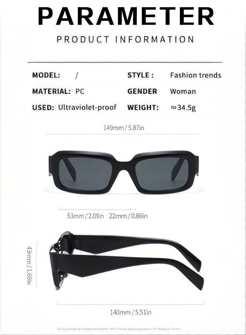ريتي نظارة شمسية نسائية بتصميم عصري وعدسات مستقطبة مع حماية من الأشعة فوق البنفسجية | نظارات موضة أنيقة للقيادة والسفر والرحلات والشاطئ والأنشطة الخارجية | خفيفة الوزن ومريحة - Image 5