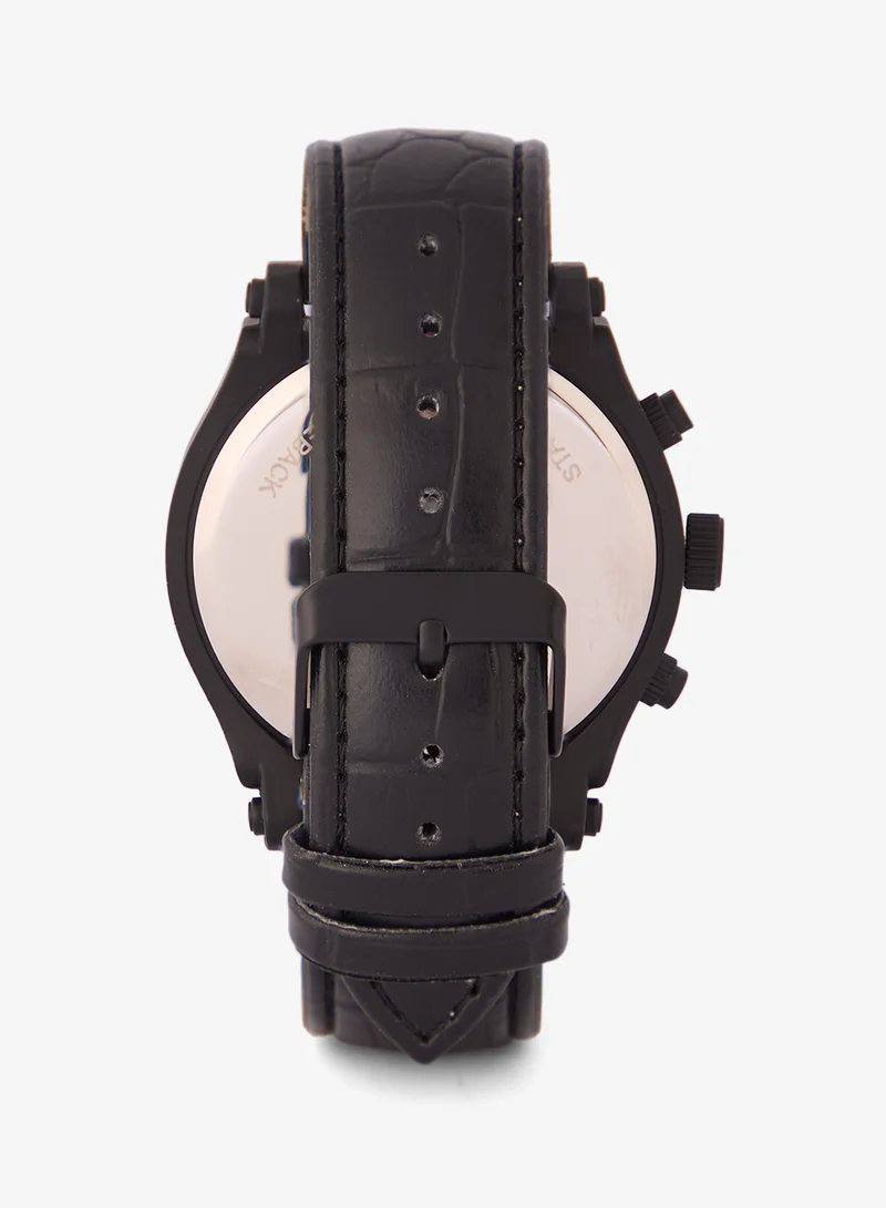 Robert Wood  Croc Emboss Strap Analogue Watch for Men | Best Price UAE