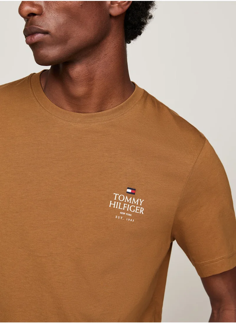 TOMMY HILFIGER Logo Crew Neck T-Shirt