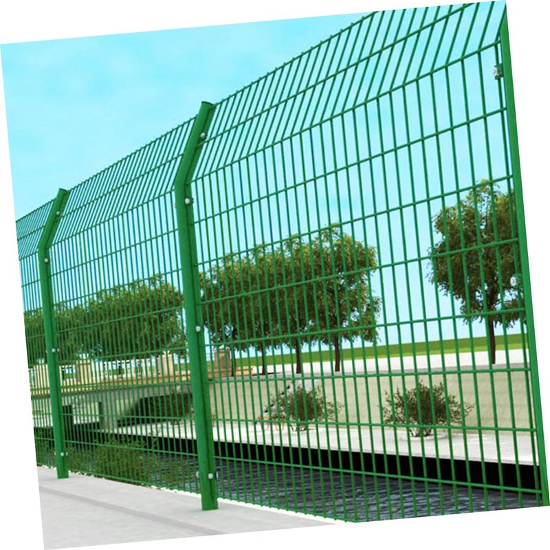 مشابك سياج معدنية 100 قطعة، مثبتات حاجز حديقة للحيوانات للقطط والكلاب والأرانب والدجاج - Image 3