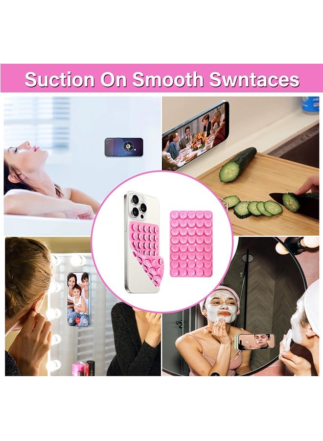 3PCS Double-Sided Silicone Suction Cup Phone Mount, Multi-Surface Compatible, No-Residue Removal  - Image 5