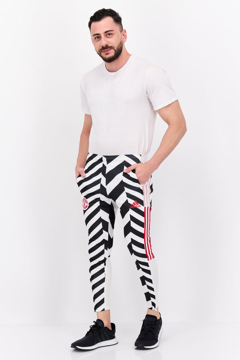 Adidas Men Sportswear Fit Drawstring Training Pants, Multicolor  - Image 3