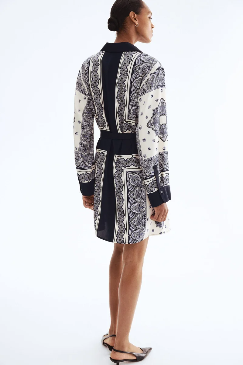 H&M Belted shirt dress
