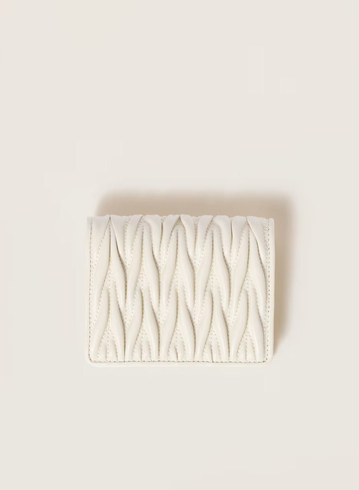 مياو مياو محفظة صغيرة من جلد النابا المطرز - Image 3