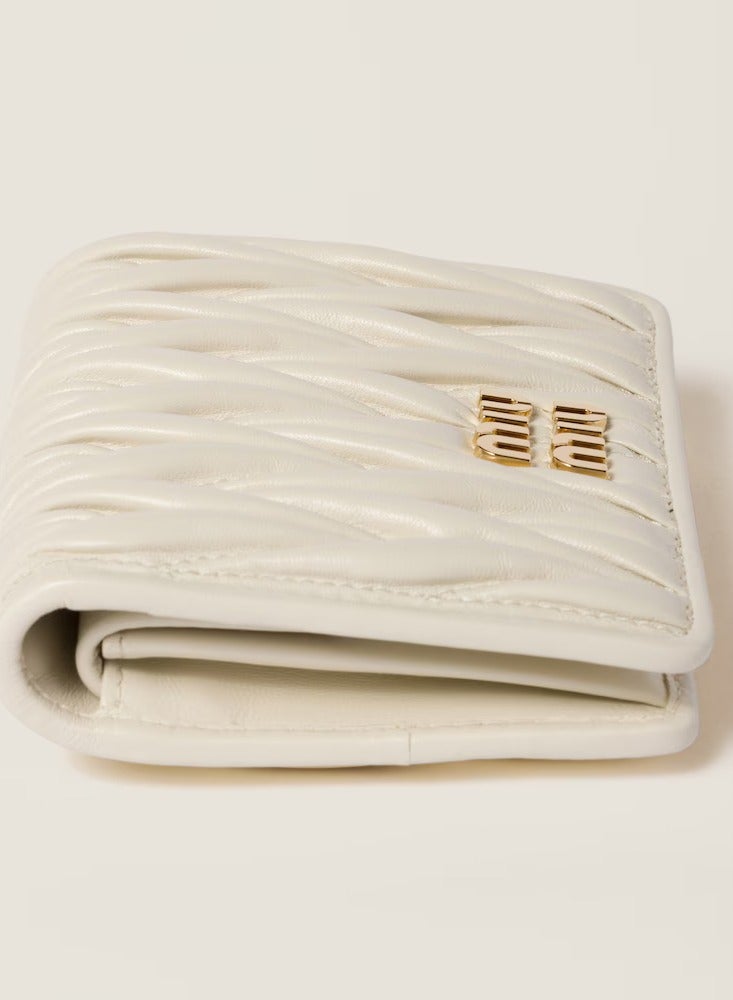 مياو مياو محفظة صغيرة من جلد النابا المطرز - Image 4